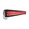 Black Oak Led Black Oak 30in Curved Double Row Red LED Predator Hunting Light Bar-Combo Optics - Black Housing - 30CR-D3OS - alternate 1